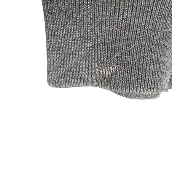 Vintage Gap Fleece Hoodie Men’s Small Gray Pocket Pullover 90s Spellout Korea - Picture 10 of 10